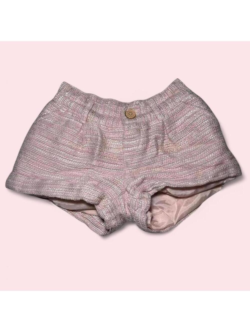 Pink Gymboree Tweed Style Shorts Size 4T